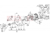 Flywheel magneto - Piaggio Hexagon GTX 180