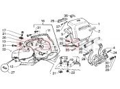 Glove compartment - Piaggio Hexagon GTX 180