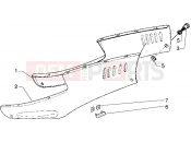 Lower side panels - Piaggio Hexagon GTX 180