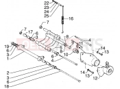 Swinging arm - Piaggio Hexagon GTX 180