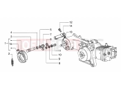 PIAGGIO HEXAGON LX4 Brake lever