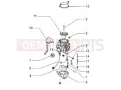 PIAGGIO HEXAGON LX4 Carburettor
