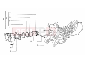 PIAGGIO HEXAGON LX4 Cylinder - Piston