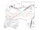 PIAGGIO HEXAGON LX4 Locks