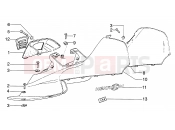 PIAGGIO HEXAGON LX4 Top fairing