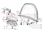 PIAGGIO HEXAGON LX4 Windscreen