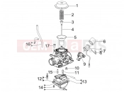 Carburetor's components - Piaggio Liberty 125 4T 2V 2012