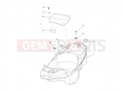 Helmet huosing - Undersaddle - Piaggio Liberty 125 4T 2V 2012