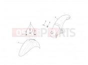 Wheel huosing - Mudguard - Piaggio Liberty 125 4T 2V 2012