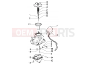Carburettor - Piaggio Liberty 125 La Poste