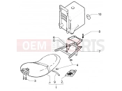 Saddle-carrier - Piaggio Liberty 125 La Poste