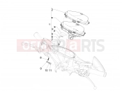 Meter combination - Cruscotto - Piaggio Liberty 150 2009