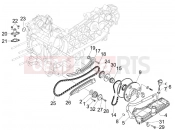 Oil pump - Piaggio Liberty 150 2009