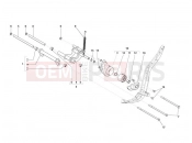 Swinging arm - Piaggio Liberty 150 2009