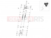 PIAGGIO Liberty 150 Fork's components (Wuxi Top)