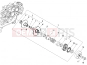 Driven pulley - Piaggio Liberty 200 2006