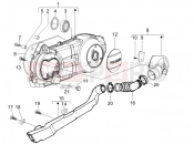PIAGGIO Liberty 200 Crankcase cover - Crankcase cooling