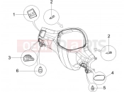 PIAGGIO Liberty 200 Selectors - Switches - Buttons