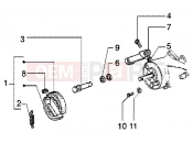 Brake lever - Piaggio Liberty 50 4T
