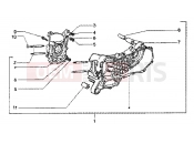 Crankase - Piaggio Liberty 50 4T