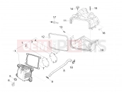 Cylinder head cover - Piaggio Liberty 50 4T 2015