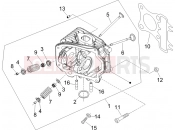 Head unit - Valve - Piaggio Liberty 50 4T 2015