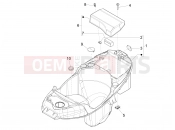 Helmet huosing - Undersaddle - Piaggio Liberty 50 4T 2015