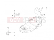 Remote control switches - Battery - Horn - Piaggio Liberty 50 4T 2015