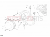 DUCATI 2008 Superbike 1098 S Tricolore CLUTCH COVER, OUTER » CLUTCH