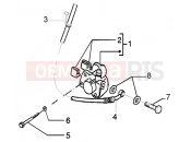 BRAKE CALIPER - Piaggio Liberty 50 PTT