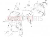 Front glove-box - Knee-guard panel - Piaggio Liberty elettrico PPT (E) 2014