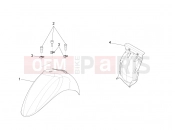 Wheel huosing - Mudguard - Piaggio Liberty elettrico PPT (E) 2014