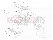 Front luggage rack - Piaggio Liberty elettrico PPT (E) 2017