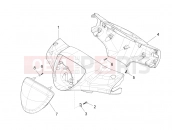 Handlebars coverages - Piaggio Liberty elettrico PPT (E) 2017