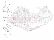 Cylinder head cover - Piaggio Medley 150 4T ie ABS 2017