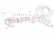 Cylinder-piston-wrist pin unit - Piaggio Medley 150 4T ie ABS 2017