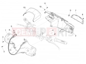 Handlebars coverages - Piaggio Medley 150 4T ie ABS 2017