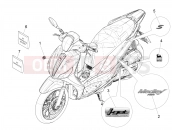 Plates - Emblems - Piaggio Medley 150 4T ie ABS 2017