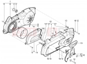 Crankcase cover - Crankcase cooling - Piaggio MP3 125 YOUrban ERL 2011