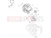 Throttle body - Injector - Induction joint - Piaggio MP3 125 YOUrban ERL 2011