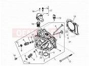 Head unit - Valve - Piaggio MP3 125 YOUrban ERL 2013