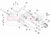 PIAGGIO MP3 250 ie LT Swinging arm