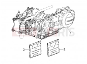 PIAGGIO MP3 250 ie MIC Engine, assembly