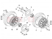 PIAGGIO MP3 250 ie MIC Front wheel