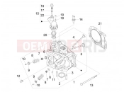 PIAGGIO MP3 300 4T 4V ie ERL Hibrid Head unit - Valve
