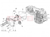 PIAGGIO MP3 300 4T 4V ie ERL Hibrid Reduction unit