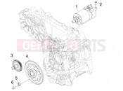 PIAGGIO MP3 300 4T 4V ie ERL Hibrid Stater - Electric starter