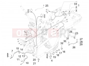 PIAGGIO MP3 300 4T 4V ie ERL Hibrid kábelezés