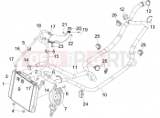 PIAGGIO MP3 300 ie MIC hűtő rendszer
