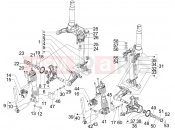 PIAGGIO MP3 300 ie MIC Fork's components (Mingxing)